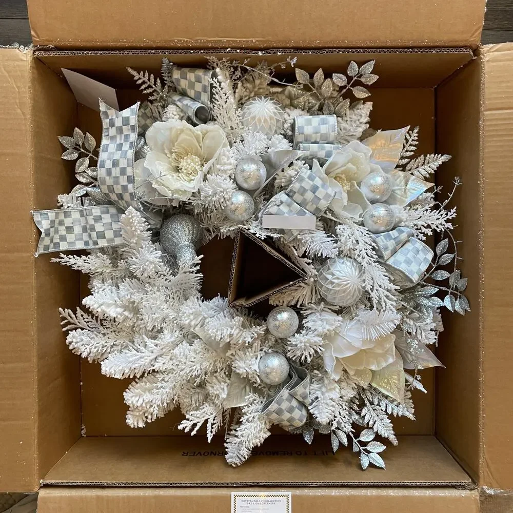 MacKenzie-Childs Crystal Palace Illuminated White 32